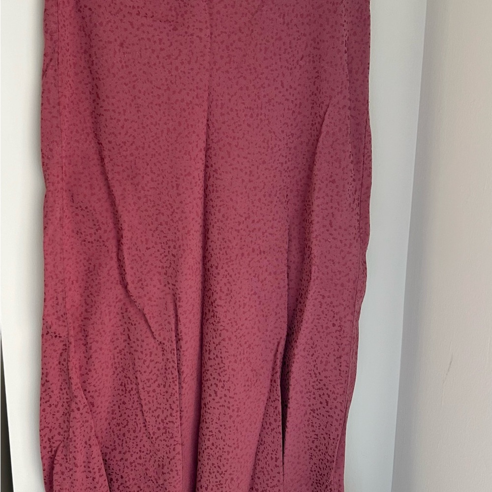 LOFT Dusty Rose Slip Skirt